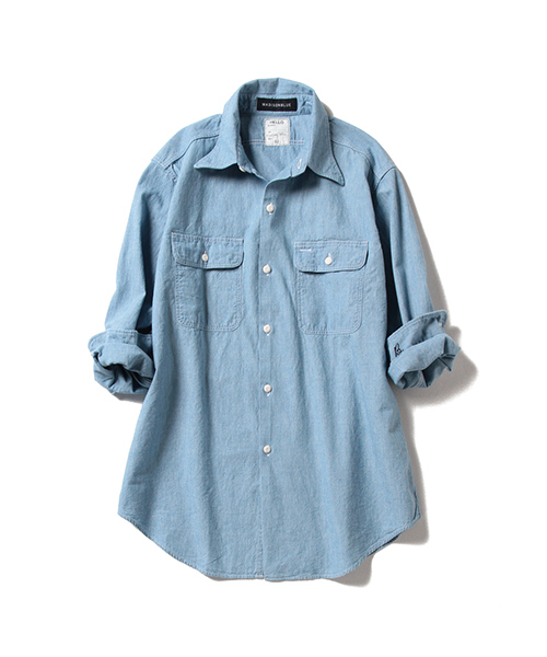 マディソンブルー シャツ01 Pilgrim Surf+Supply別注 MADISONBLUE for Pilgrim Surf+Supply『HAMPTON SHIRT