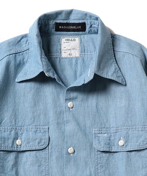 MADISONBLUE - 【MADISONBLUE for Pilgrim Surf+Supply】シャツ MADISONBLUE for Pilgrim Surf+Supply『MADAME SHIRT』- Mar.7th
