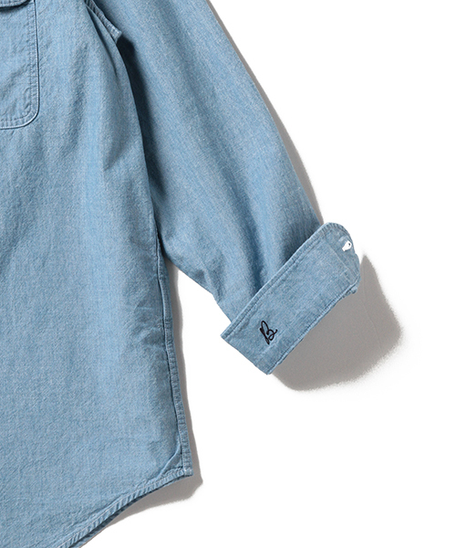 MADISONBLUE - マディソンブルー　ピルグリム サーフ+サプライ　シャンブレー　ボタンダウン 9月9日（土）発売！｜MADISONBLUE CHAMBRAY SHIRT for Pilgrim
