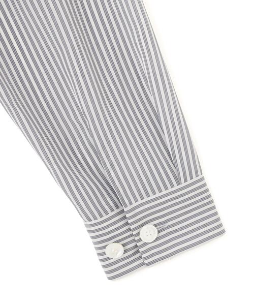 YLEVE(イレーヴ)の「YLEVE / ACETATE CUPRA STRIPE PAJAMA SHIRT(シャツ/ブラウス・レディース・レッド/ブルー・1/0)」の12枚目の写真