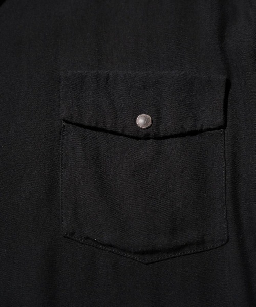 DEL MAR sportswear(デルマースポーツウェア)の「DEL MAR sportswear / SNAP-UP GABARDINE SHIRTS(シャツ/ブラウス・メンズ・ブラック/レオパード/ブラウン・MEDIUM/SMALL/LARGE)」の21枚目の写真