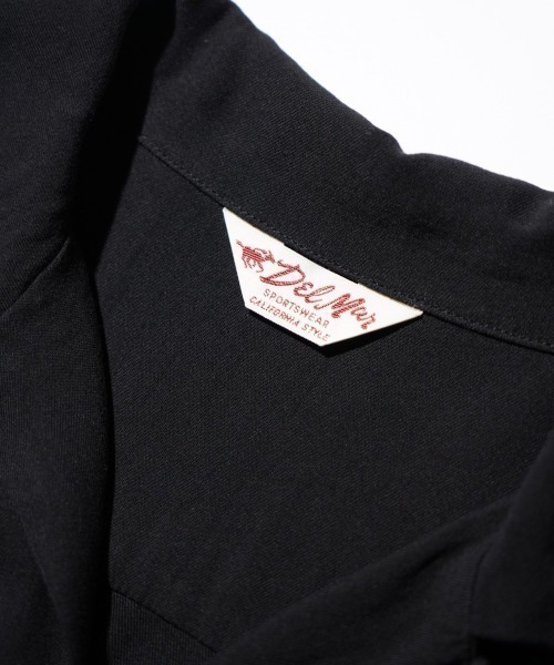 DEL MAR sportswear(デルマースポーツウェア)の「DEL MAR sportswear / SNAP-UP GABARDINE SHIRTS(シャツ/ブラウス・メンズ・ブラック/レオパード/ブラウン・MEDIUM/SMALL/LARGE)」の20枚目の写真