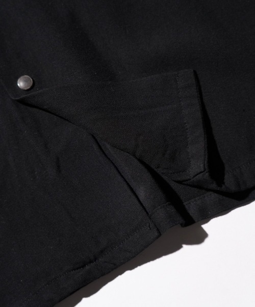 DEL MAR sportswear(デルマースポーツウェア)の「DEL MAR sportswear / SNAP-UP GABARDINE SHIRTS(シャツ/ブラウス・メンズ・ブラック/レオパード/ブラウン・MEDIUM/SMALL/LARGE)」の19枚目の写真