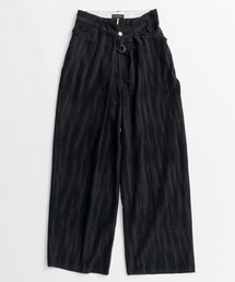 【2026Autumn PRE-ORDER】Double-Waist Wide Tuck Pants/ダブルウエストワイドタックパンツ