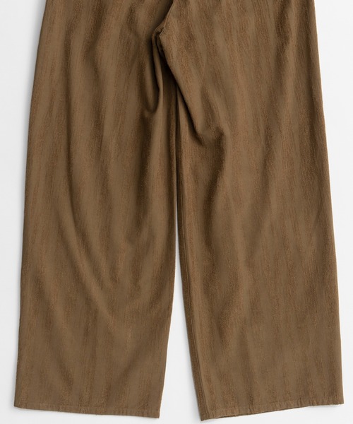 MAISON SPECIAL(メゾンスペシャル)の「【2026Autumn PRE-ORDER】Double-Waist Wide Tuck Pants/ダブルウエストワイドタックパンツ(その他パンツ・レディース・ブラック/カーキ・38/36)」の20枚目の写真