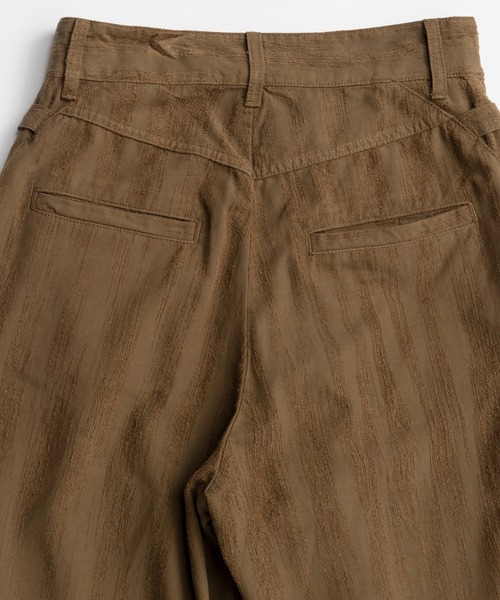 MAISON SPECIAL(メゾンスペシャル)の「【2026Autumn PRE-ORDER】Double-Waist Wide Tuck Pants/ダブルウエストワイドタックパンツ(その他パンツ・レディース・ブラック/カーキ・38/36)」の21枚目の写真