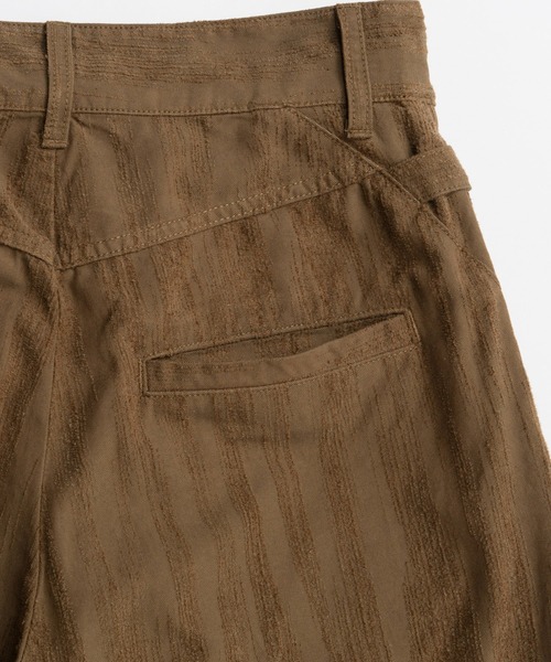 MAISON SPECIAL(メゾンスペシャル)の「【2026Autumn PRE-ORDER】Double-Waist Wide Tuck Pants/ダブルウエストワイドタックパンツ(その他パンツ・レディース・ブラック/カーキ・38/36)」の22枚目の写真