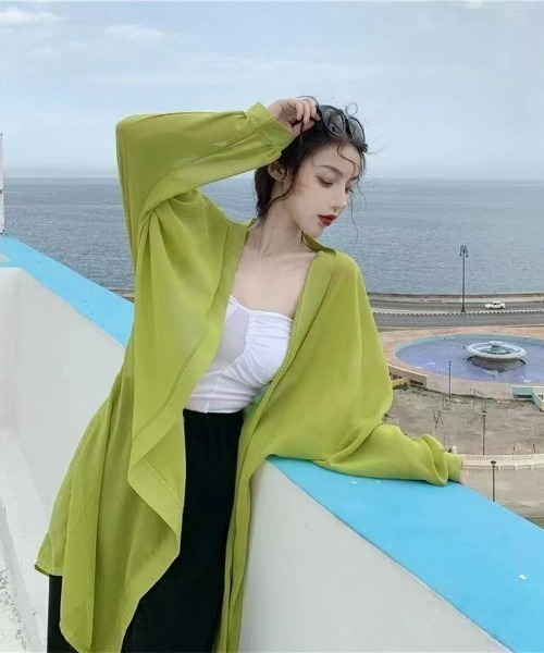 REBALANCE（リバランス）の「ニーハイカーディガン（スウェット・レディース・A/C/B/H/G/F/E/D・SMALL/MEDIUM/LARGE）」の11枚目の写真