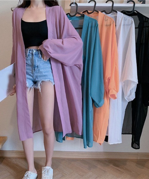 REBALANCE（リバランス）の「ニーハイカーディガン（スウェット・レディース・A/C/B/H/G/F/E/D・SMALL/MEDIUM/LARGE）」の18枚目の写真