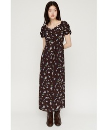 VINTAGE FLOWER L/OP ヴィンテージフラワーロングワンピース 夏服 秋服