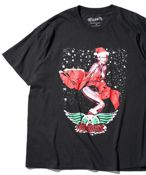 THRIFTY LOOK(スリフティールック)の「THRIFTY LOOK / スリフティールック "AEROSMITH" TEE エアロスミス バンドTシャツ ユーズド加工(Tシャツ/カットソー・メンズ・ブラック系1/ブラック・MEDIUM/X-LARGE/LARGE)」の1枚目の写真