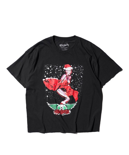 THRIFTY LOOK(スリフティールック)の「THRIFTY LOOK / スリフティールック "AEROSMITH" TEE エアロスミス バンドTシャツ ユーズド加工(Tシャツ/カットソー・メンズ・ブラック系1/ブラック・MEDIUM/X-LARGE/LARGE)」の3枚目の写真