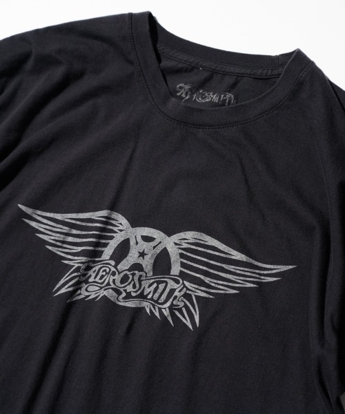 THRIFTY LOOK(スリフティールック)の「THRIFTY LOOK / スリフティールック "AEROSMITH" TEE エアロスミス バンドTシャツ ユーズド加工(Tシャツ/カットソー・メンズ・ブラック系1/ブラック・MEDIUM/X-LARGE/LARGE)」の13枚目の写真