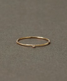 JUPITER（ジュピター）の「【K18】ダイヤモンドピンキーリング＜1～3号>（リング）」