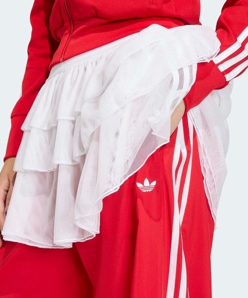 adidas(アディダス)の「アディダス オリジナルス レース ADILENIUM FB TP パンツ / アディダスオリジナルス adidas Originals(スウェットパンツ・レディース・レッド・XX-LARGE/X-SMALL/SMALL/LARGE/MEDIUM/X-LARGE)」の4枚目の写真