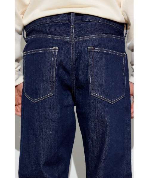 AZUL by moussy(アズールバイマウジー)の「【セットアップ対応】AZUL DENIM ルーズストレート デニム ジーンズ ロングパンツ(デニムパンツ・メンズ・ワンウォッシュ/ブルー・34inch/32inch/30inch/28inch)」の5枚目の写真