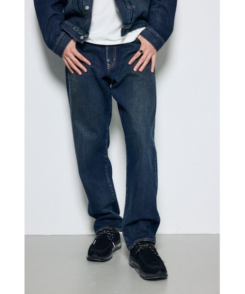 セットアップ対応】AZUL DENIM ルーズストレート デニム ジーンズ 