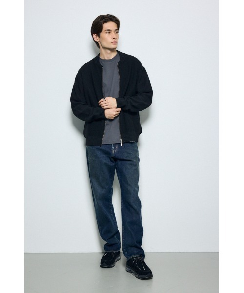 AZUL by moussy(アズールバイマウジー)の「【セットアップ対応】AZUL DENIM ルーズストレート デニム ジーンズ ロングパンツ(デニムパンツ・メンズ・ワンウォッシュ/ブルー・34inch/32inch/30inch/28inch)」の22枚目の写真