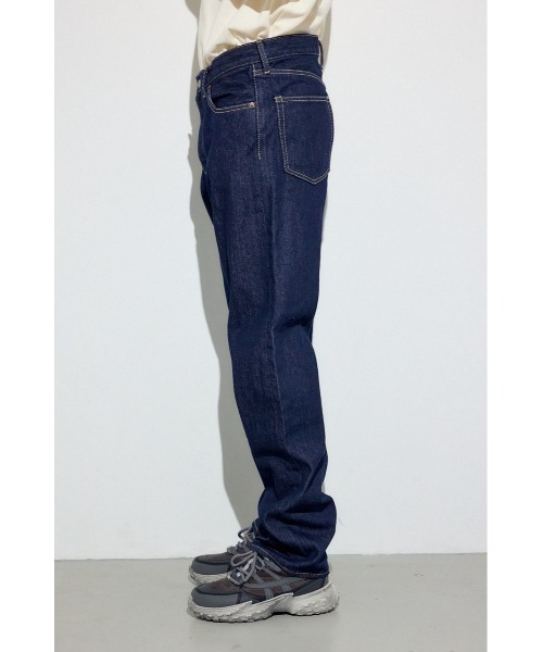 AZUL by moussy(アズールバイマウジー)の「【セットアップ対応】AZUL DENIM ルーズストレート デニム ジーンズ ロングパンツ(デニムパンツ・メンズ・ワンウォッシュ/ブルー・34inch/32inch/30inch/28inch)」の12枚目の写真