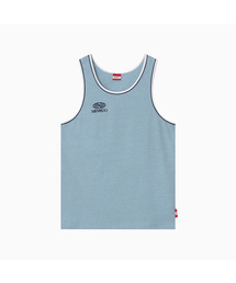 Signature Double Binding Sleeveless Top_Skyblue