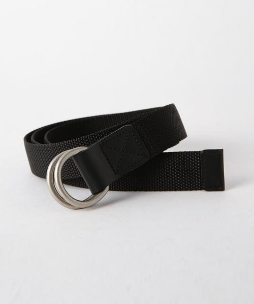 coen（コーエン）の「ソリッドリングベルト（ベルト・メンズ・ブラック/ベージュ/ワインレッド/オリーブ/ライトブルー・フリー）」の2枚目の写真