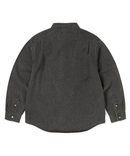 thisisneverthat(ディスイズネバーザット)の「Washed Denim Shirt(シャツ/ブラウス・メンズ・レッド/ダークブラウン/インディゴブルー・M/L/S/XL)」の5枚目の写真