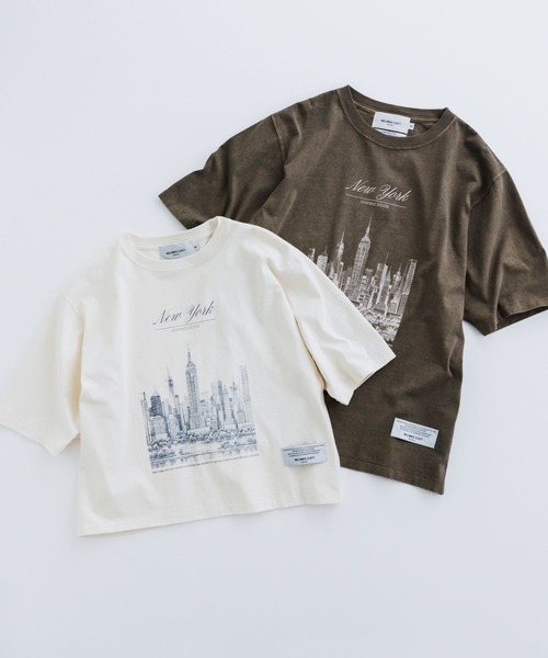 niko and...(ニコアンド)の「【WILLIAM B.ELIOTT】NYCTシャツ(Tシャツ/カットソー・レディース・オフホワイト/ブラウン・MEDIUM/LARGE)」の20枚目の写真