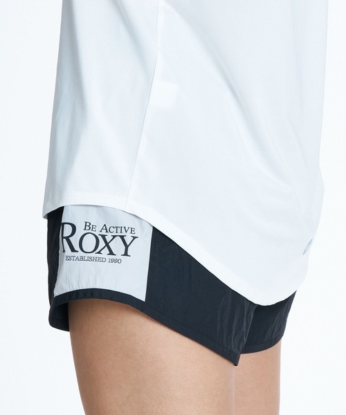ROXY(ロキシー)の「ROXY FITNESS EARTHY CRISP TANK バックスリットタンクトップ /速乾/UVカット/水陸両用 【2026年秋冬モデル】/ロキシー(タンクトップ・レディース・ブラック系その他/ホワイト/ブラック・SMALL/MEDIUM/LARGE)」の10枚目の写真