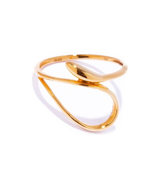 les bonbon(ルボンボン)の「【les bonbon】serena ring/セレーナ リング 蛇 シルバー ゴールド(リング・レディース・ゴールド/シルバー・#9/#15/#13/#11)」の4枚目の写真