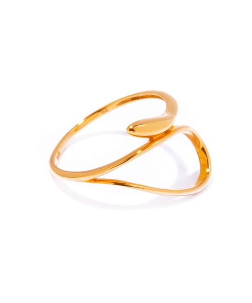 les bonbon(ルボンボン)の「【les bonbon】serena ring/セレーナ リング 蛇 シルバー ゴールド(リング・レディース・ゴールド/シルバー・#9/#15/#13/#11)」の5枚目の写真