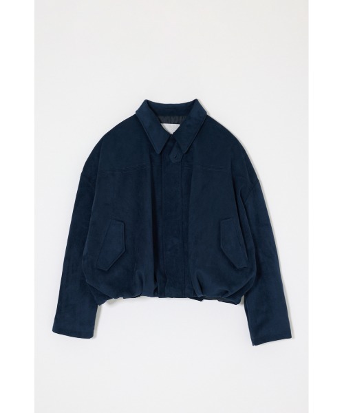 MOUSSY(マウジー)の「【26年AW新作】F/SUEDE PUFFER ブルゾン(ブルゾン・レディース・ブラウン/ネイビー/カーキ・FREE)」の3枚目の写真