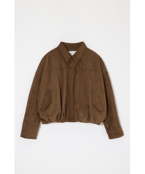 MOUSSY(マウジー)の「【26年AW新作】F/SUEDE PUFFER ブルゾン(ブルゾン・レディース・ブラウン/ネイビー/カーキ・FREE)」の10枚目の写真
