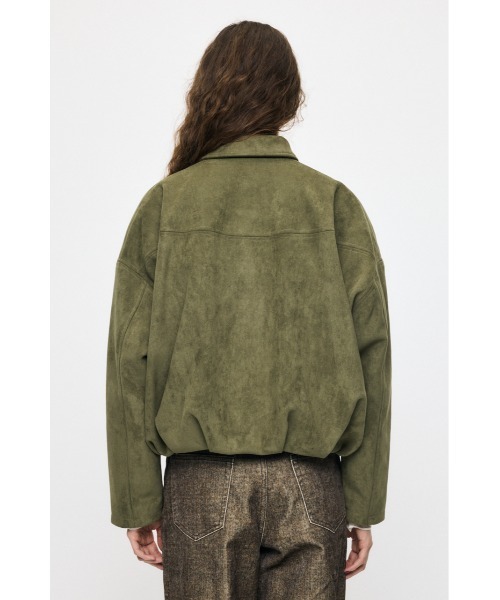 MOUSSY(マウジー)の「【26年AW新作】F/SUEDE PUFFER ブルゾン(ブルゾン・レディース・ブラウン/ネイビー/カーキ・FREE)」の16枚目の写真