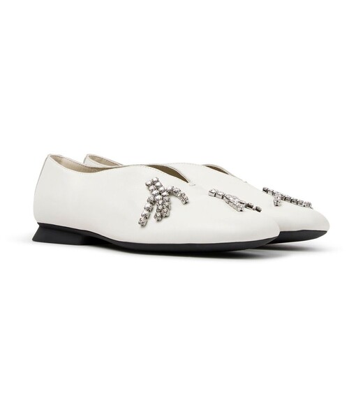 CAMPER（カンペール）の「[カンペール] TWINS / カジュアルシューズ（パンプス・レディース・ホワイト・23.5cm/23.0cm/24.0cm/25.0cm）」の2枚目の写真