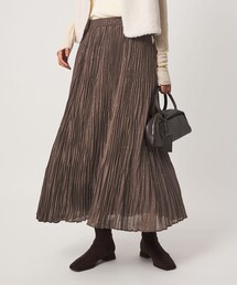 ［size SHORT/TALLあり］ドット プリーツ スカート