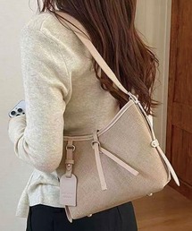 CORNERS | フェイクレザーショルダーバッグ(ショルダーバッグ)