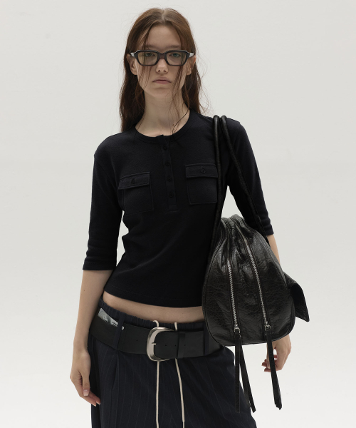 LCDC TM(エルシーディーシーティーエム)の「ARCH LONG SHOULDER BAG_LARGE (BROWN)(ショルダーバッグ・レディース・その他・OS)」の4枚目の写真