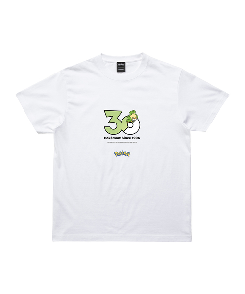 ZOZOSPOT(ゾゾスポット)の「Pokemon 30th Anniversary 1025 T-shirt 「クルミル」(Tシャツ/カットソー・レディース・ホワイト・SMALL/MEDIUM/LARGE/X-LARGE/XX-LARGE/XXX-LARGE/100cm/110cm/120cm/130cm/140cm/150cm/160cm)」の1枚目の写真
