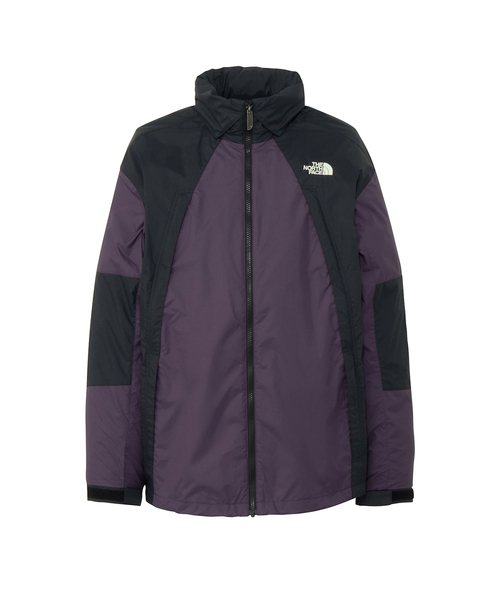 THE NORTH FACE(ザノースフェイス)の「《WEB限定》THE NORTH FACE/ノースフェイス Chimney Wind JK ジャケット NP22650(その他アウター・レディース・パープル/ブラック・SMALL)」の2枚目の写真