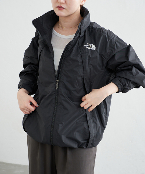 THE NORTH FACE(ザノースフェイス)の「《WEB限定》THE NORTH FACE/ノースフェイス Chimney Wind JK ジャケット NP22650(その他アウター・レディース・パープル/ブラック・SMALL)」の5枚目の写真