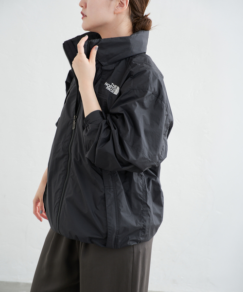 THE NORTH FACE(ザノースフェイス)の「《WEB限定》THE NORTH FACE/ノースフェイス Chimney Wind JK ジャケット NP22650(その他アウター・レディース・パープル/ブラック・SMALL)」の6枚目の写真