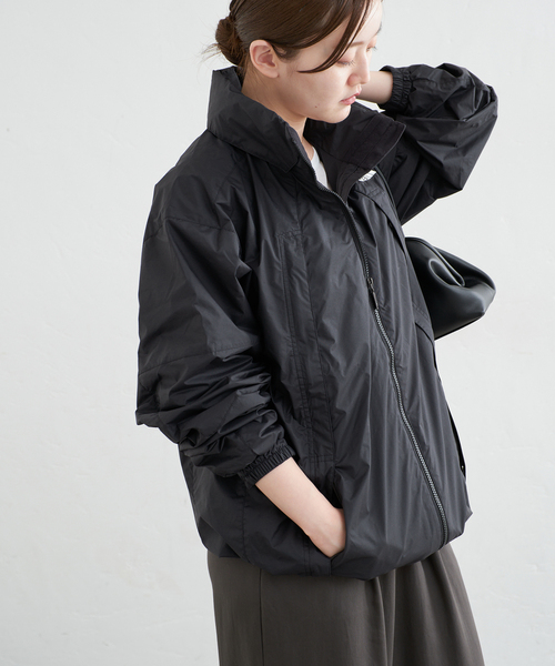 THE NORTH FACE(ザノースフェイス)の「《WEB限定》THE NORTH FACE/ノースフェイス Chimney Wind JK ジャケット NP22650(その他アウター・レディース・パープル/ブラック・SMALL)」の9枚目の写真