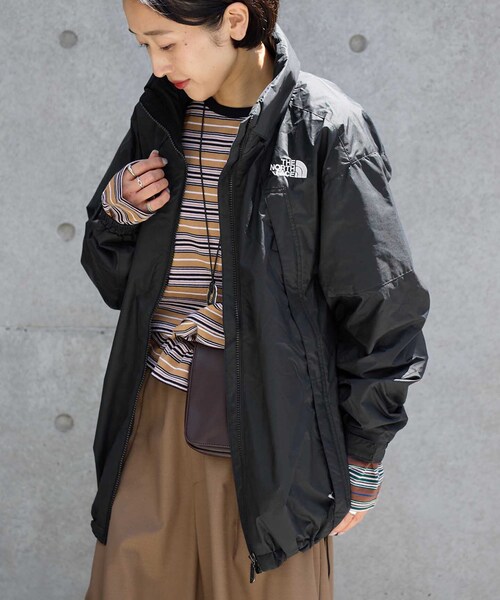 THE NORTH FACE(ザノースフェイス)の「《WEB限定》THE NORTH FACE/ノースフェイス Chimney Wind JK ジャケット NP22650(その他アウター・レディース・パープル/ブラック・SMALL)」の18枚目の写真