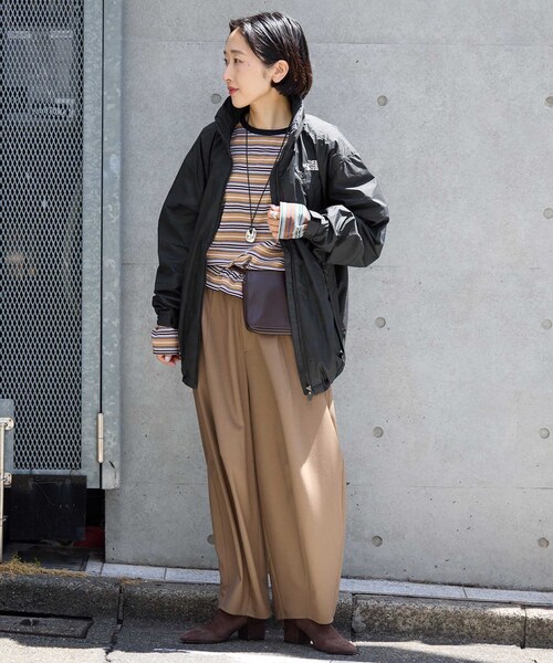 THE NORTH FACE(ザノースフェイス)の「《WEB限定》THE NORTH FACE/ノースフェイス Chimney Wind JK ジャケット NP22650(その他アウター・レディース・パープル/ブラック・SMALL)」の20枚目の写真