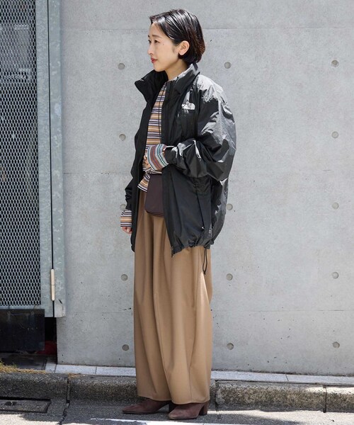 THE NORTH FACE(ザノースフェイス)の「《WEB限定》THE NORTH FACE/ノースフェイス Chimney Wind JK ジャケット NP22650(その他アウター・レディース・パープル/ブラック・SMALL)」の21枚目の写真