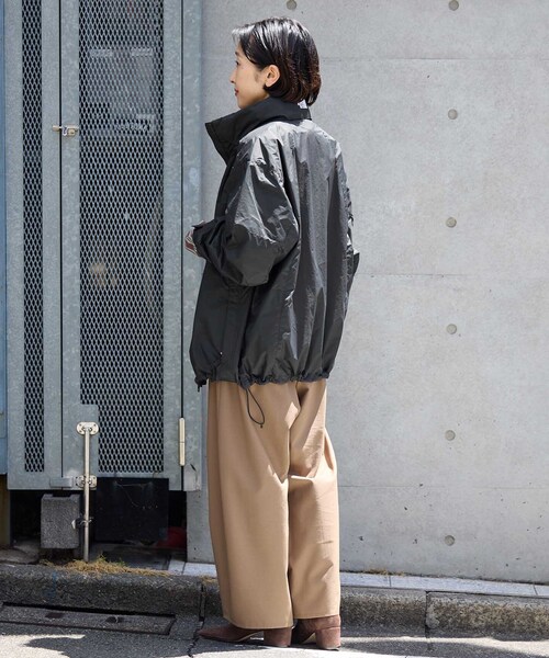 THE NORTH FACE(ザノースフェイス)の「《WEB限定》THE NORTH FACE/ノースフェイス Chimney Wind JK ジャケット NP22650(その他アウター・レディース・パープル/ブラック・SMALL)」の22枚目の写真