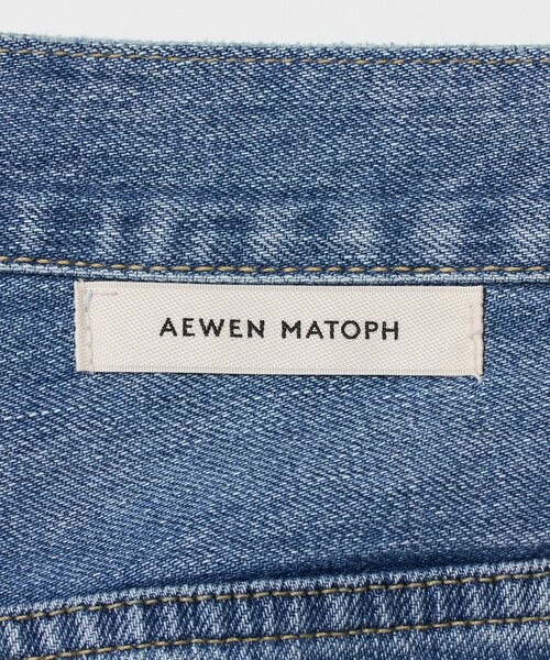 AEWEN MATOPH(イウエン マトフ)の「<AEWEN MATOPH>ストレート デニムパンツ(その他パンツ・レディース・コバルトブルー・38/34/36)」の13枚目の写真
