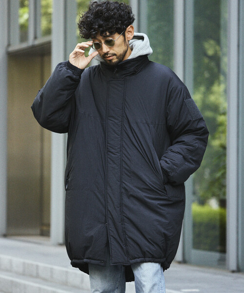 FREAK'S STORE（フリークスストア）の「PRIMALOFT MONSTER COAT/プリマロフト モンスターコート（ブルゾン・メンズ・ブラック/チャコールグレー/グリーン/セージグリーン・SMALL/LARGE/MEDIUM）」の8枚目の写真