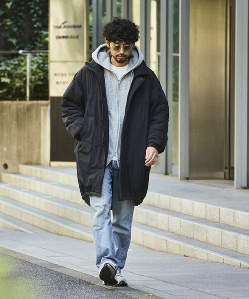FREAK'S STORE（フリークスストア）の「PRIMALOFT MONSTER COAT/プリマロフト モンスターコート（ブルゾン・メンズ・ブラック/チャコールグレー/グリーン/セージグリーン・SMALL/LARGE/MEDIUM）」の6枚目の写真