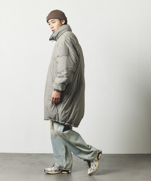 FREAK'S STORE（フリークスストア）の「PRIMALOFT MONSTER COAT/プリマロフト モンスターコート（ブルゾン・メンズ・ブラック/チャコールグレー/グリーン/セージグリーン・SMALL/LARGE/MEDIUM）」の22枚目の写真
